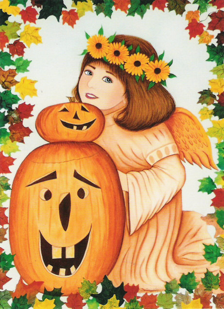 Autumn Angel Print