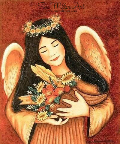 Harvest Angel Print