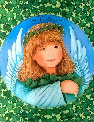 Irish Angel Print