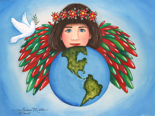 Think Peace Print